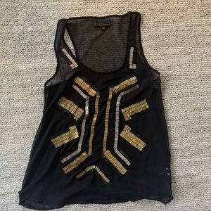 Buffalo David bitton sheer tank size small!